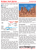 Thunderbolts (Desert Towers) GearLoopTopo