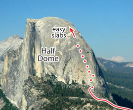 Snake Dike, Yosemite Route Photo